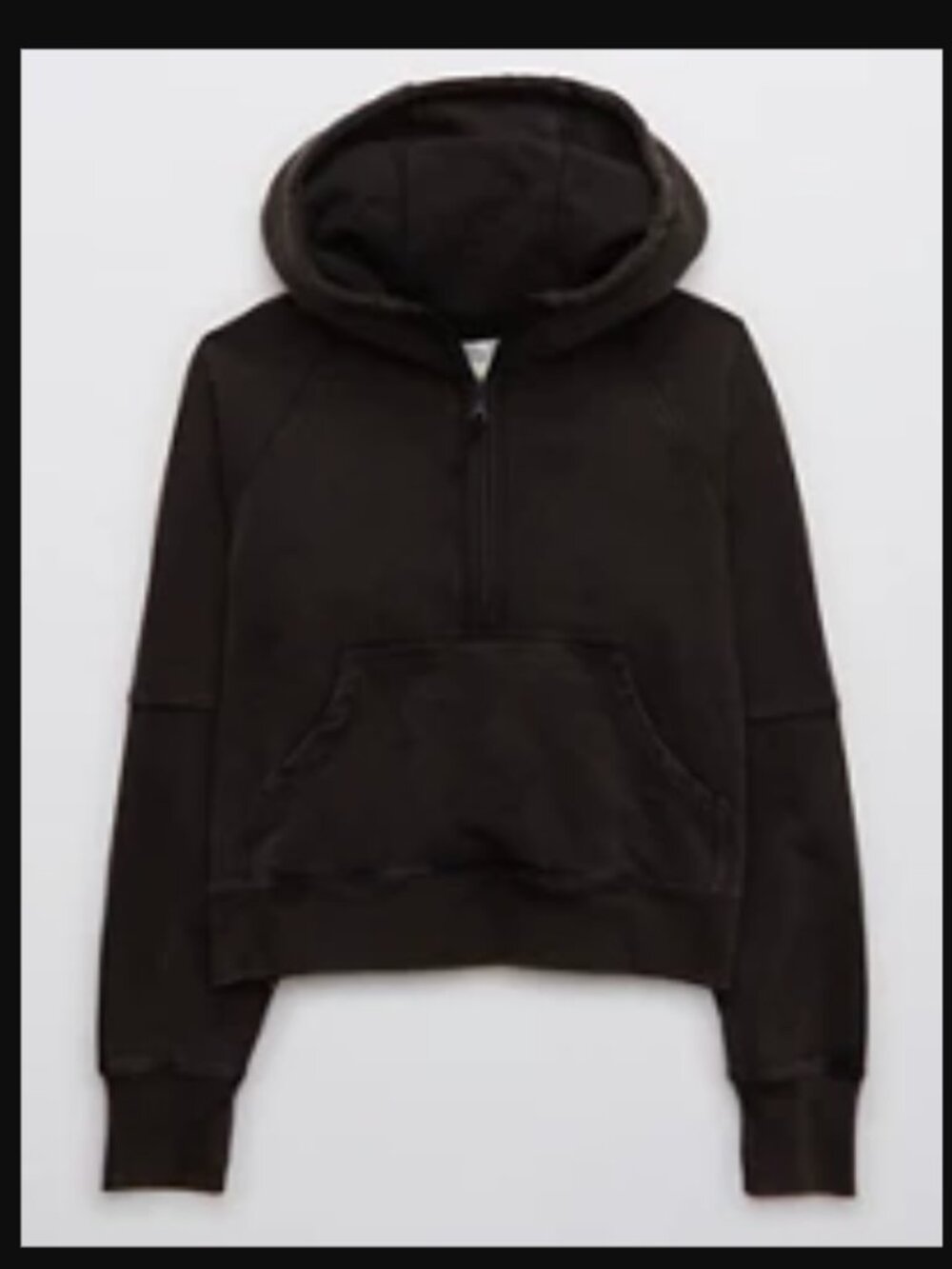 OFFLINE By Aerie Throw-Back Quarter Zip Sweatshirt